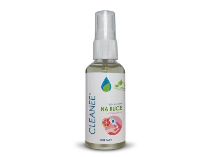 cleanee eko hygienicky sprej na ruce s vuni grapefruitu 50 ml