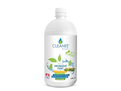 cleanee eko hygienicky cistic univerzalni s vuni citronove travy 1l