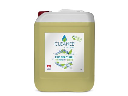 cleanee eko praci gel na barevne pradlo vyhodne baleni 5 l