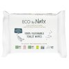 Vlhčené splachovatelné ubrousky s funkcí toaletního papíru ECO by Naty bez vůně 42 ks