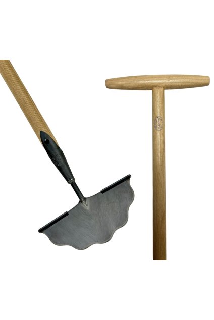 Lemovač trávníku DeWit kovaný s vlnitým ostřím a nášlapy