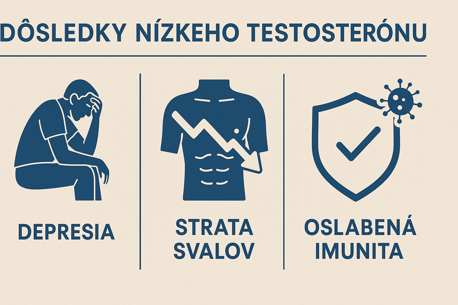prejavy nízkeho testosteronu