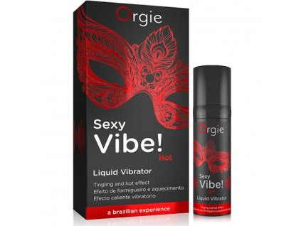 Orgie Sexy Vibe Hot Tekutý vibrátor 15ml