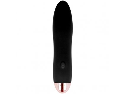 DOLCE VITA RECHARGEABLE VIBRATOR FOUR BLACK 7 SPEEDS - nabíjateľný vibrátor