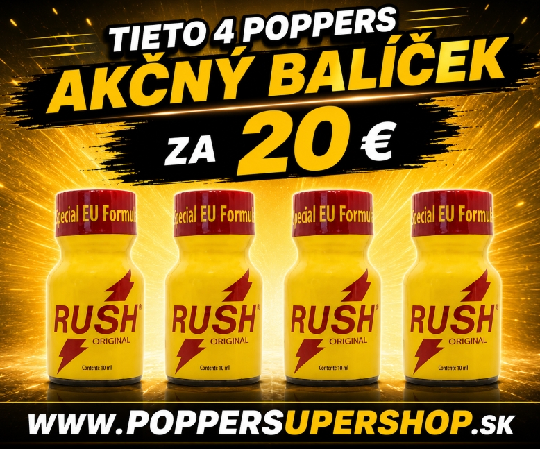 Výhodné balíčky poppers za najlepšie ceny
