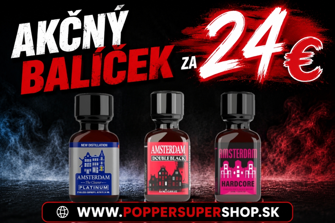 Výhodné balíčky poppers za najlepšie ceny