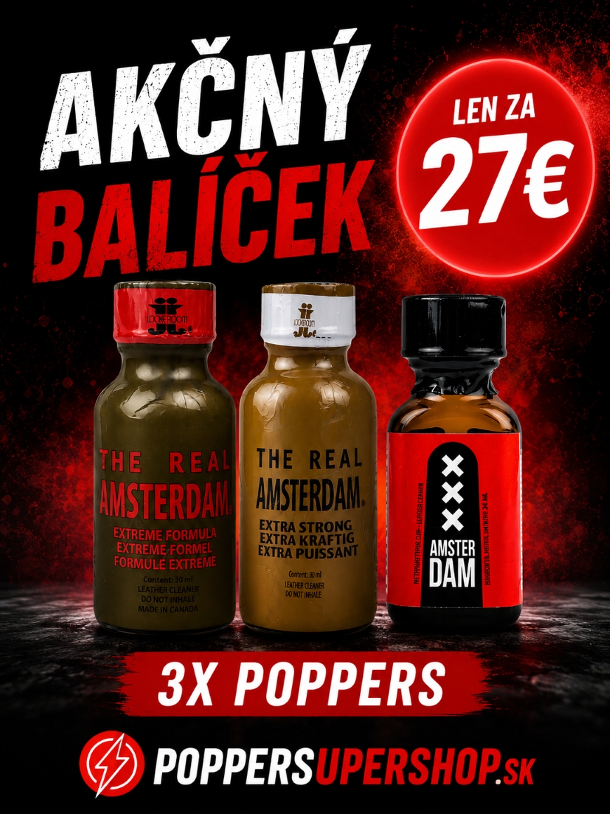Výhodné balíčky poppers za najlepšie ceny