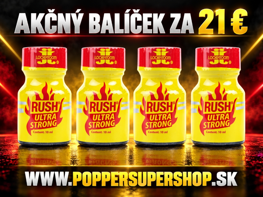 Poppers balíčky – Akcia
