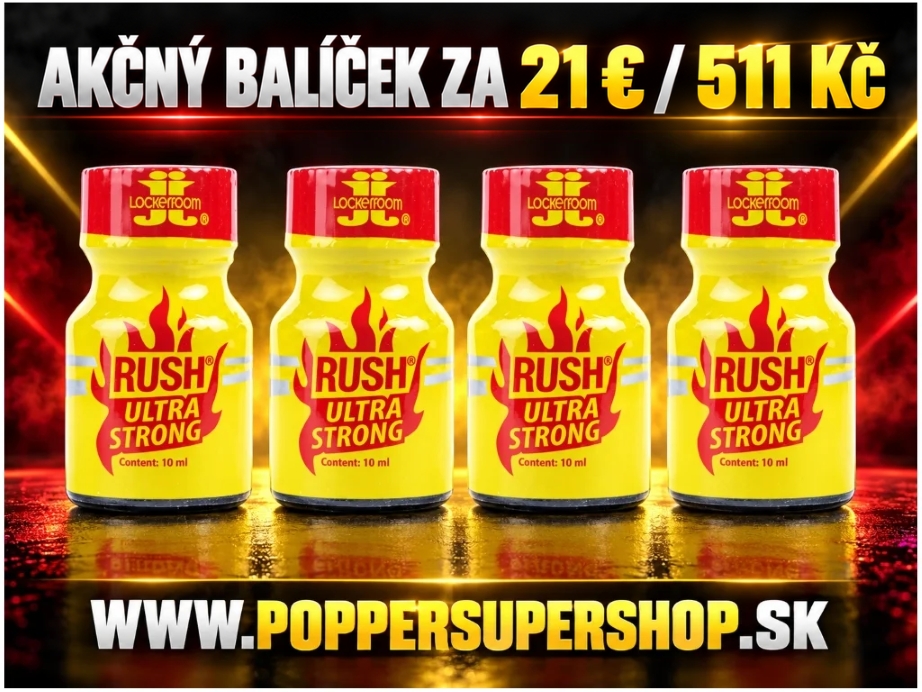 Poppers balíčky – Akcia