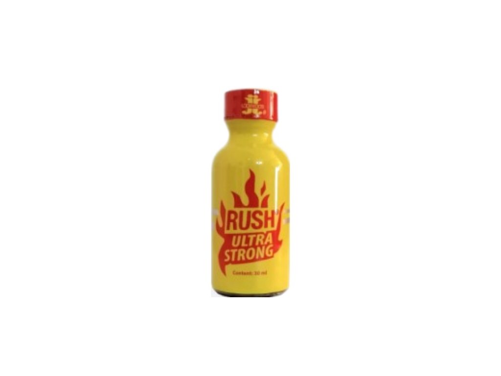 Poppers RUSH ULTRA STRONG 30 ml – aroma produkt  silný účinok