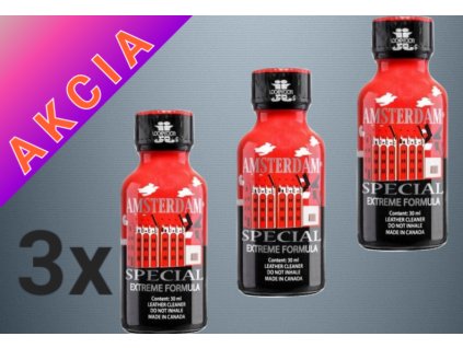 AMSTERDAM SPECIAL POPPERS 3 X 30ML