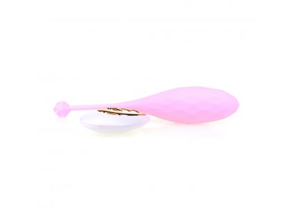 vibrating egg diamond sex 9 x 32cm pink (2)