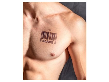 tatouage ephemere mrb slave 10 x 10cm