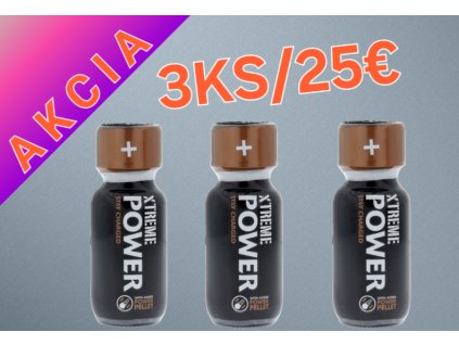 AKCIA !!! BALÍČEK 3x22ml, poppers