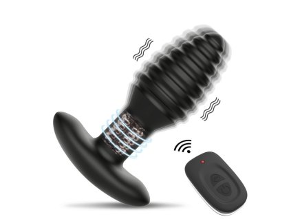 Análny kolík Rollvibe – vibrujúci a rotujúci 10,5 × 3,9 cm (AnalTech)