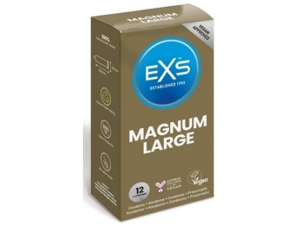Kondómy EXS Magnum veľký formát – 12 ks