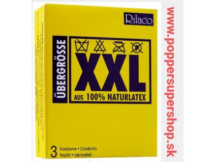 Rilaco XXL kondómy (3 ks)