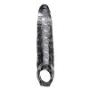 Priehľadný návlek na penis Prolong 22 × 5 cm – ExtendMyDick