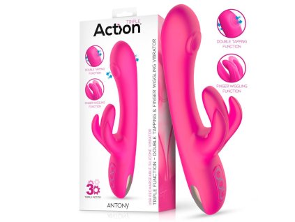 Vibrátor Antony Double Tapping and Finger Wiggling Vibe