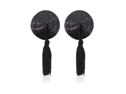 Samolepicí kryty bradavek, černé