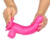 6 slidy realistic dildo dual layer retractable and adjustable 8