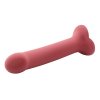 4 bouncy liquid silicone dildo hiper flexible 75 19 cm size l burgundy