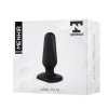 2 menhir anal plug silicone black