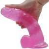 4 dildo jelly studs 8 pink