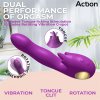 6 toka vibe with swinging 360 and stimulating licking tongue