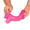 5 slidy realistic dildo dual layer retractable and adjustable 7