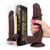 1 slidy realistic dildo dual layer retractable and adjustable 8