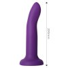 6 color changing dildo purple to pink size l 21 cm