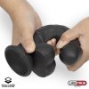 6 realistic dildo liquid silicone dual layer 8 black