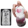 6 black hole ball rolling masturbator cup pink