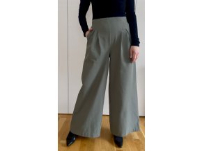 Kalhoty dlouhé khaki Hugo