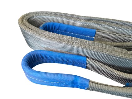 Čtyřvrstvá popruhová smyčka  s textilními oky 8t - 120mm