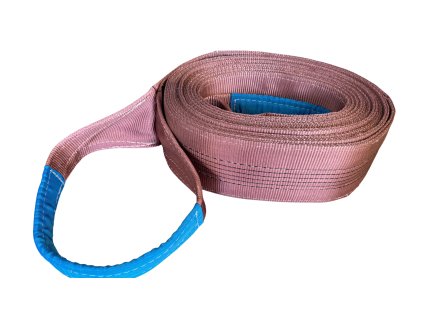 Dvouvrstvá popruhová smyčka s oky 6t