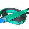 Slackline 3t s nápisem SLACKLINE š.50mm 15 metru  barva fialová