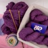 Soft Organic Merino Merry Berry