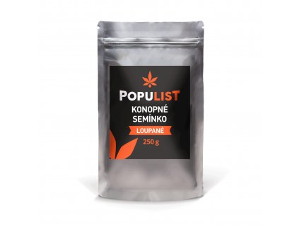 Populist konopné semínko loupané