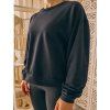 MIKINA SARQO BACKLESS BLACK