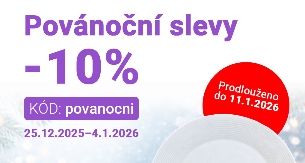 Prodlužujeme povánoční slevy do 11. 1. 2026