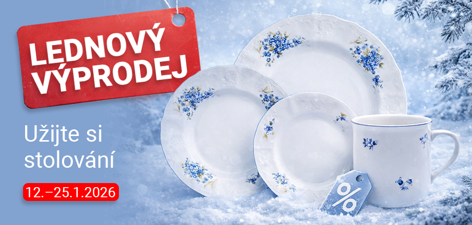 LEDNOVÝ VÝPRODEJ DO 25. 1. 2026