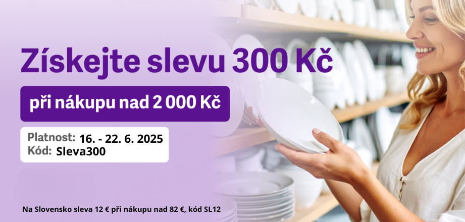 🎉Sleva 300 Kč při nákupu 2 000 Kč - ukončeno