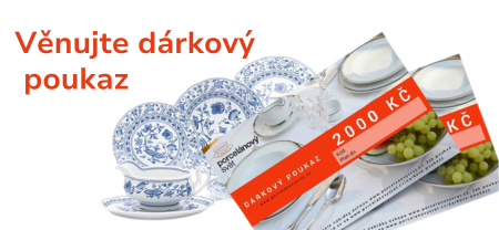 Dárkový poukaz na český porcelán