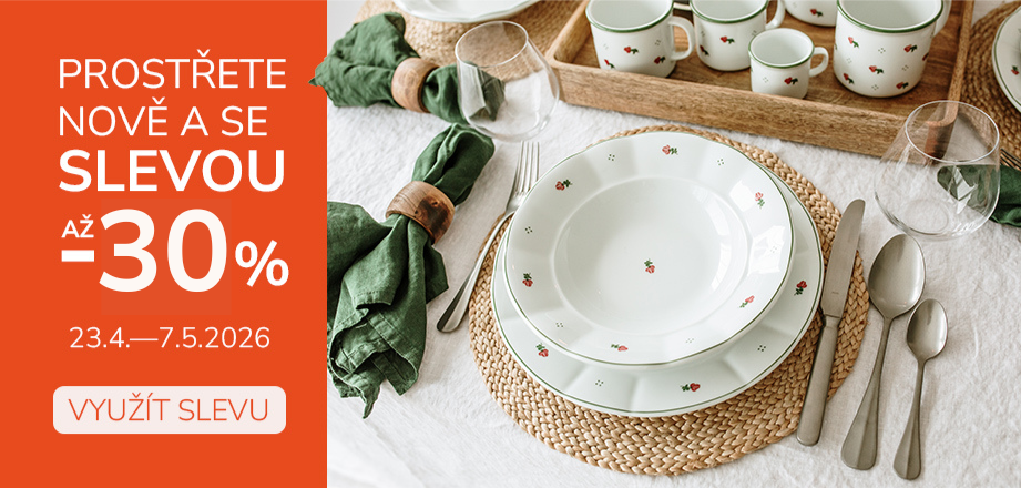 Český porcelán - nově a se slevou