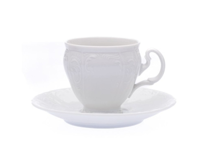 Šálek s podšálkem, český porcelán, Bernadotte, 170 ml, Thun