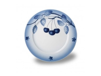 Nina, talíř desertní, 19 cm, blue cherry