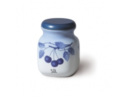 porcelanova doza 600 ml sul modre tresně porcelan thun