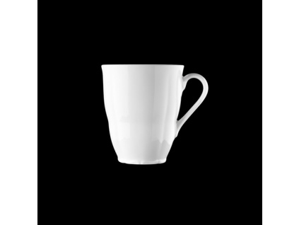 Bílý porcelánový hrnek Verona, karlovarský porcelán, 300 ml